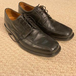 Bostonian Pollino Men's Black Leather  Dress Shoes (Size 11)